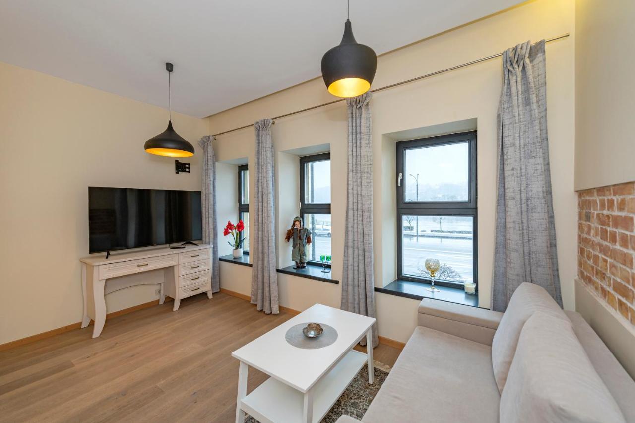 Deluxe River View Apartment By Polo Apartment 考纳斯 外观 照片